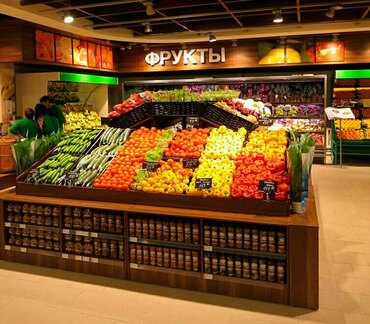 Поставщик овощей и фруктов в магазины