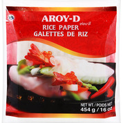 Рисовая бумага Aroy-D 454 г(круглая) 22 см,50 листов